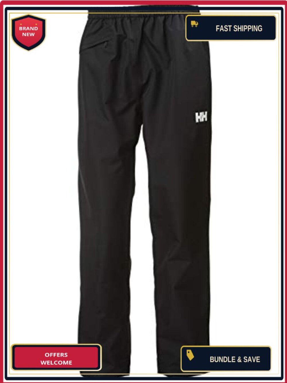 Waterproof Breathable Rain Pants Women's Hiking Outdoor Cargo